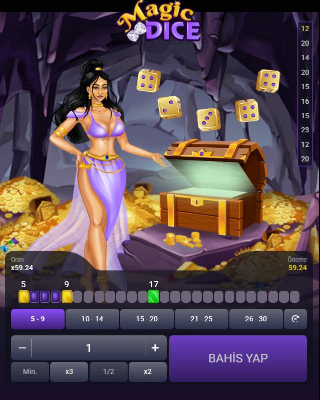 Magic Dice Oynanan Siteler